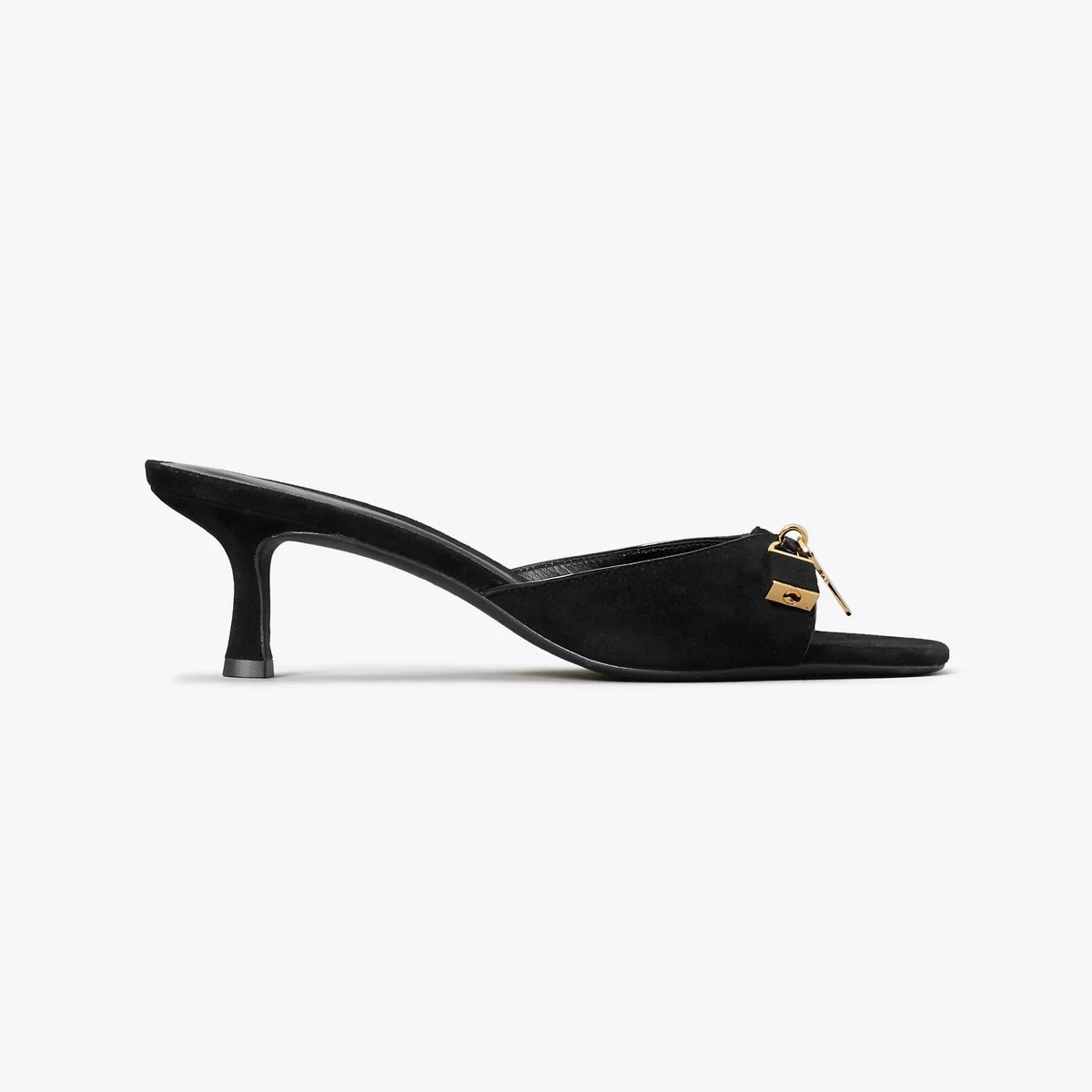 Lock Kitten Heel Sandal - 1