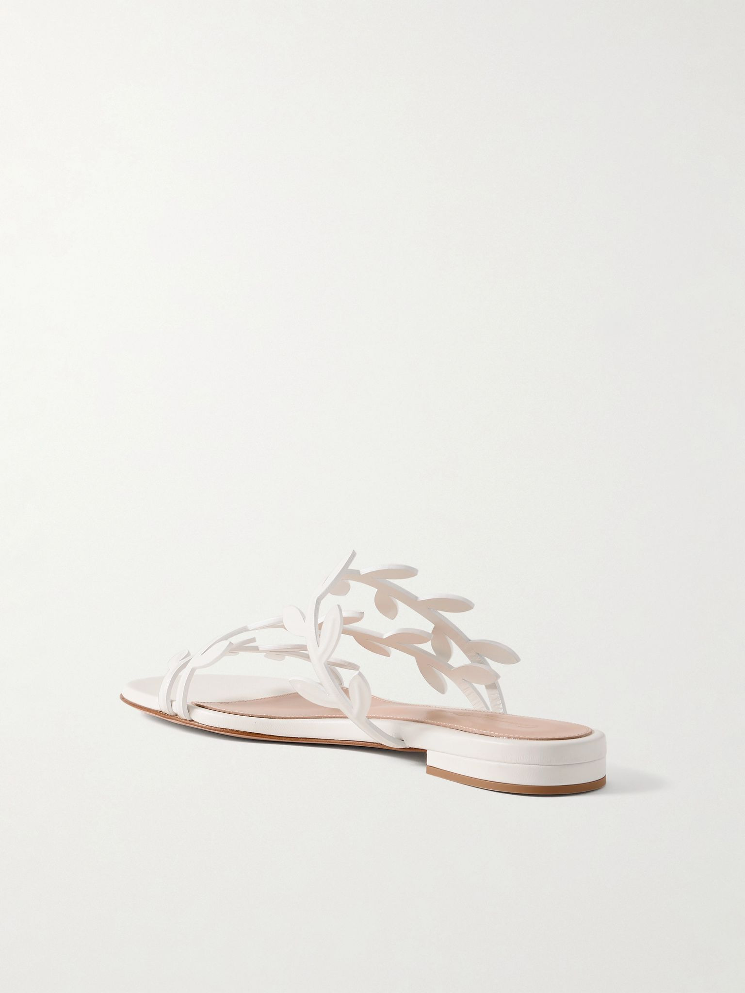 Flavia leather sandals White - 3