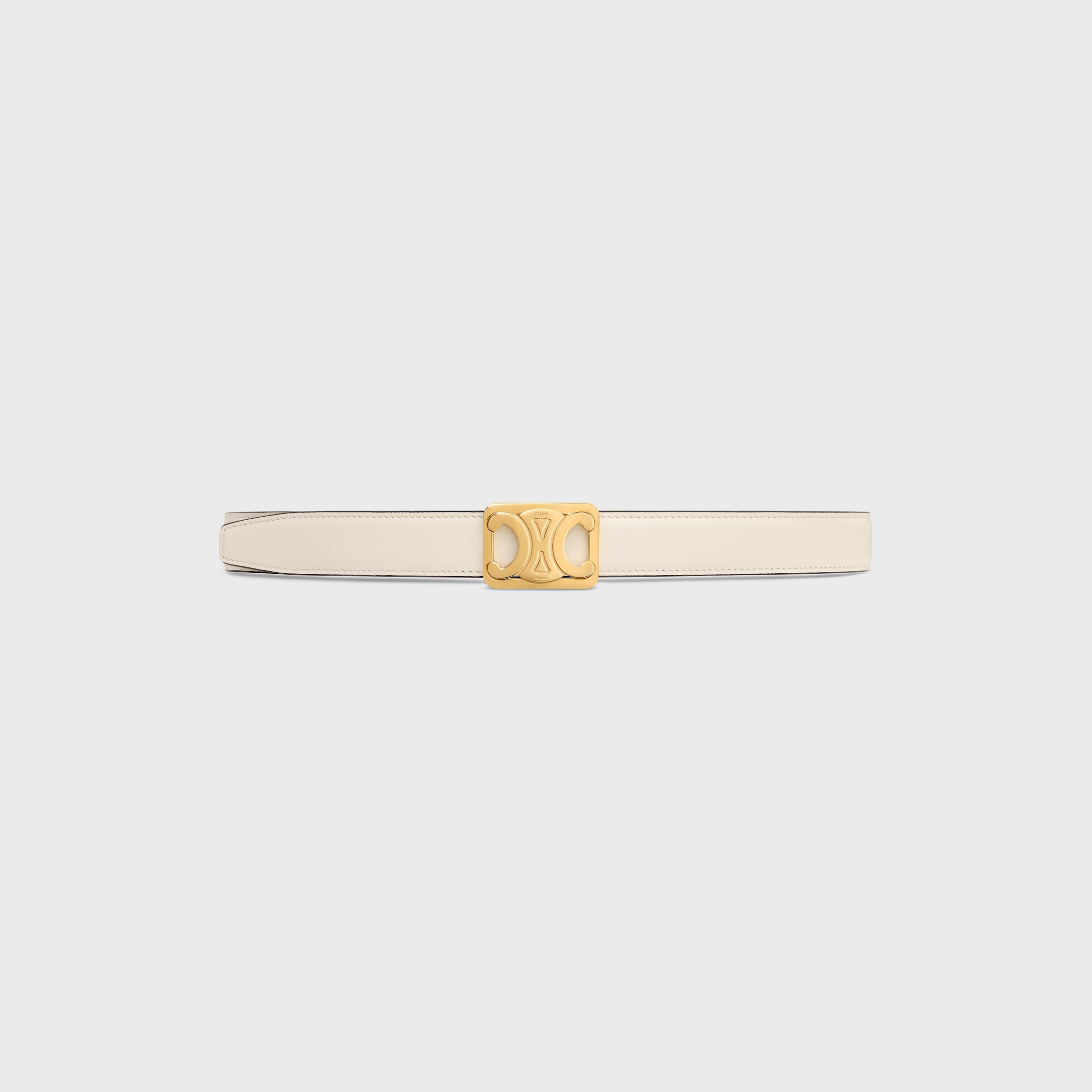 MEDIUM REVERSIBLE FRAMED TRIOMPHE BELT IN TAURILLON - 4
