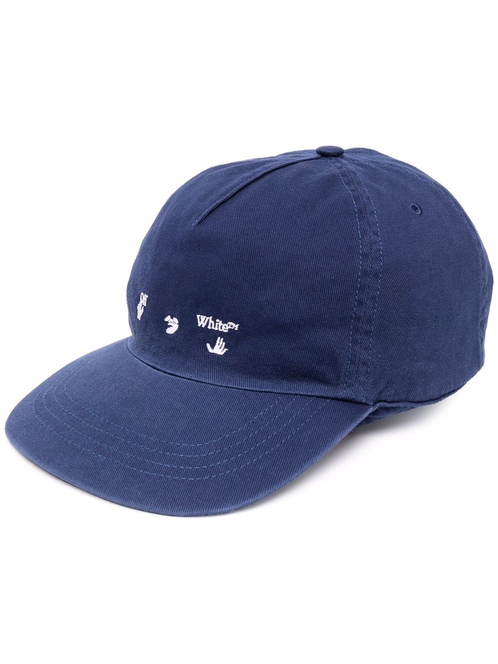 embroidered logo cap - 1