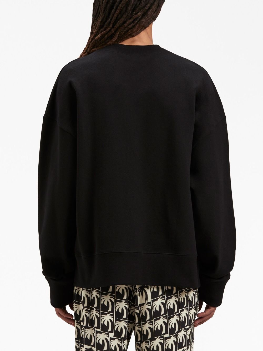 logo-print crew-neck sweatshirt - 5