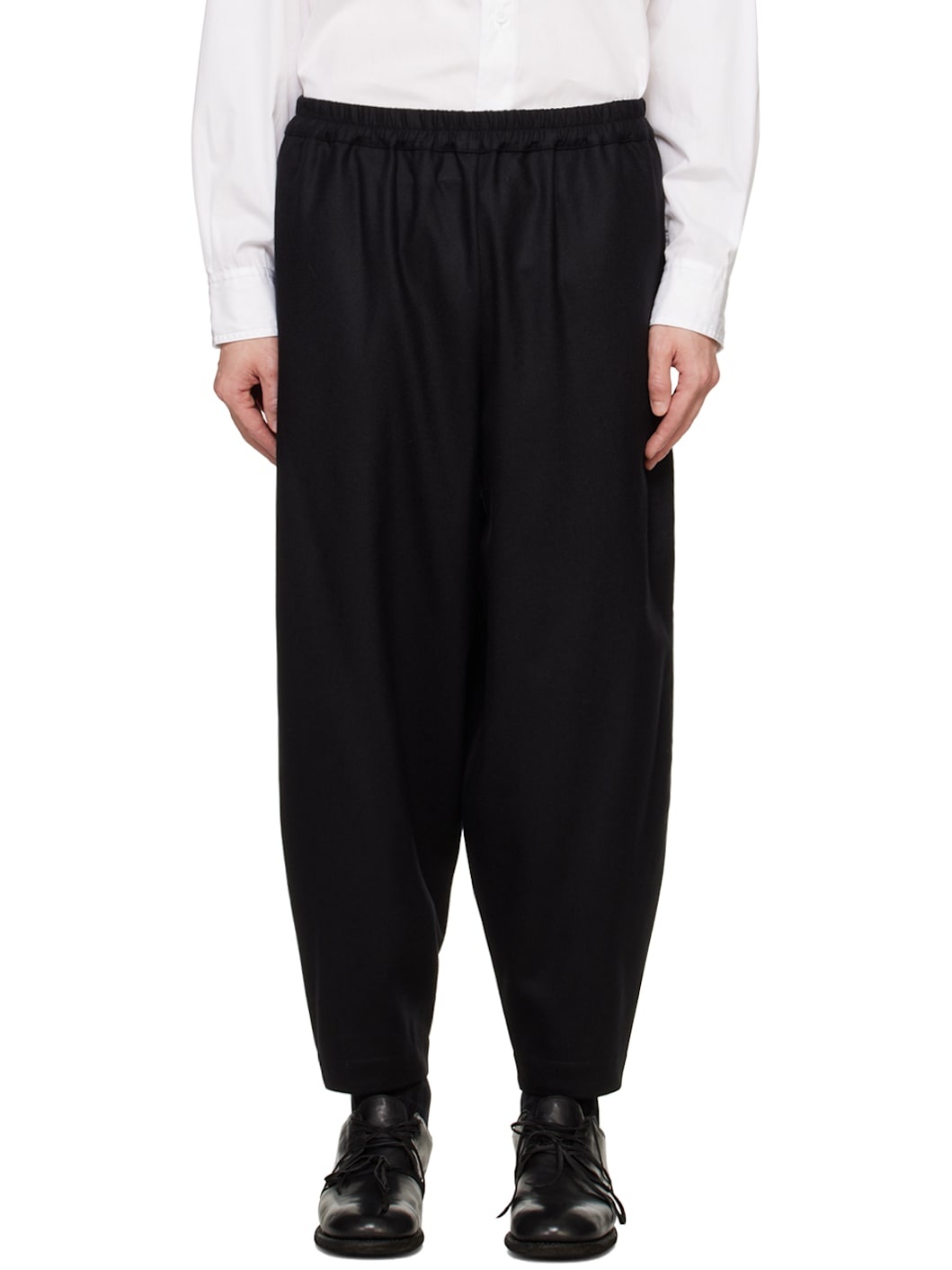 Black 'The Acrobat' Trousers - 1