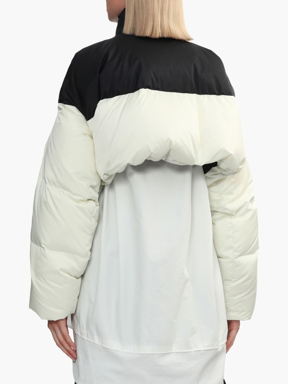 cropped puffer jacket - 4