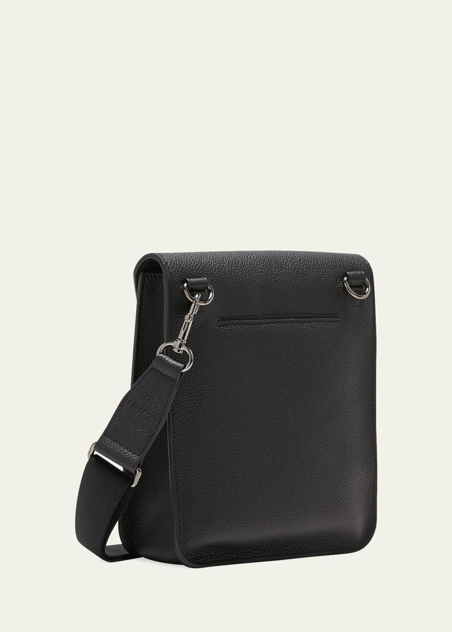 Anouk Small Leather Messenger Bag - 3