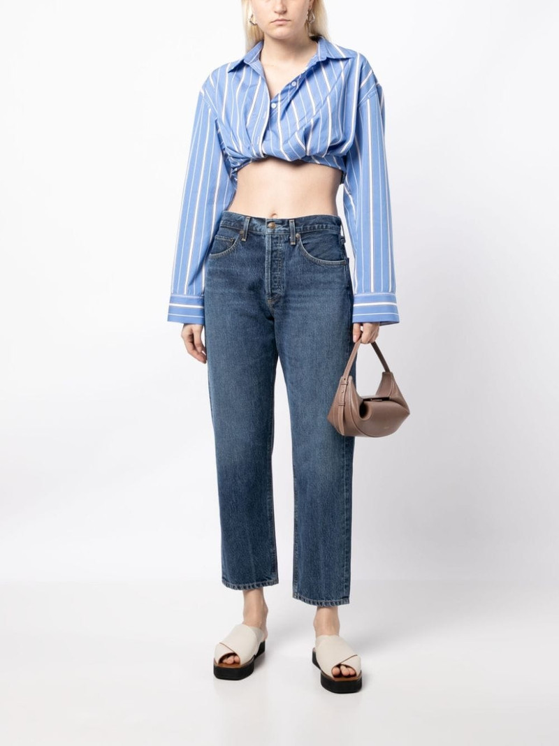 AGOLDE high-rise cropped jeans outlook