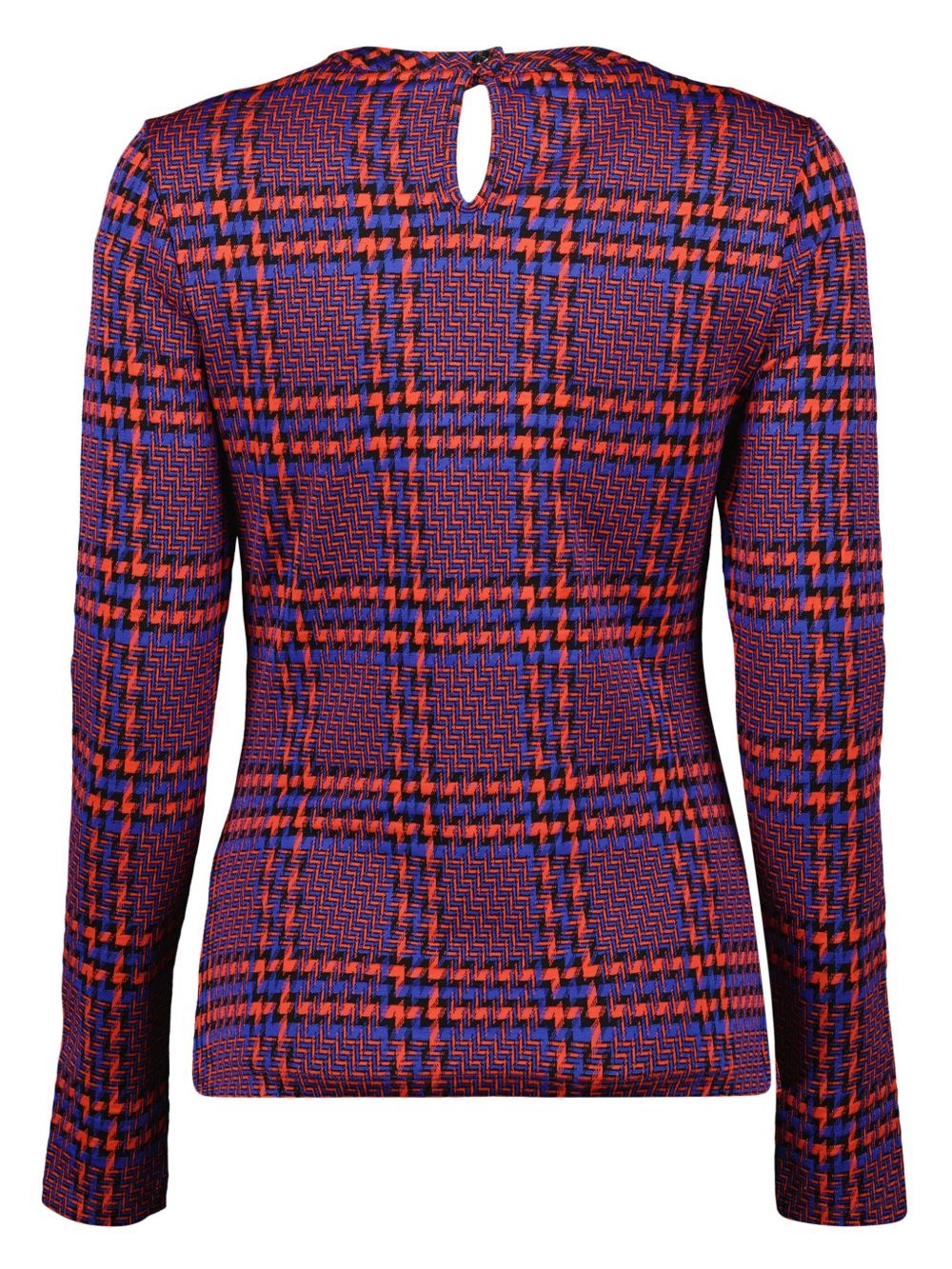 geometric-print blouse - 2