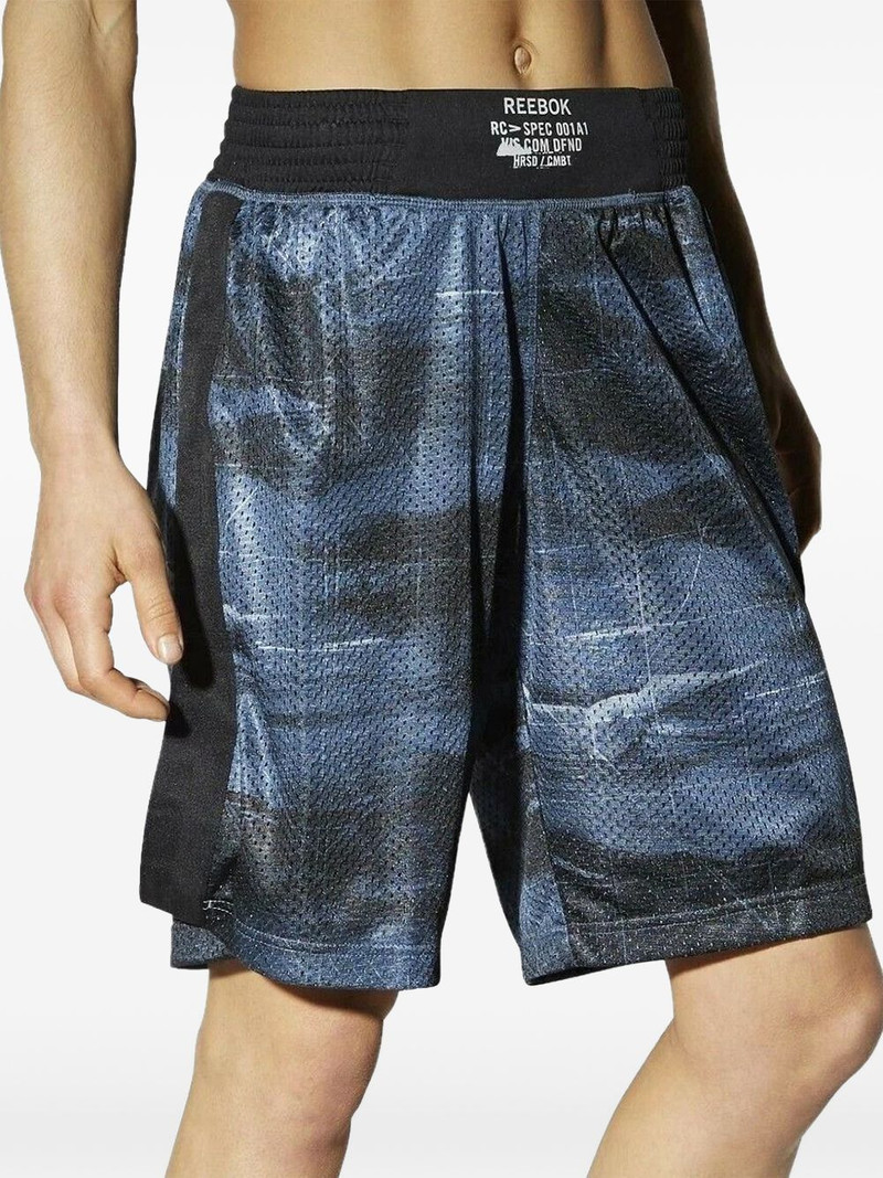 elastic-waistband shorts 1