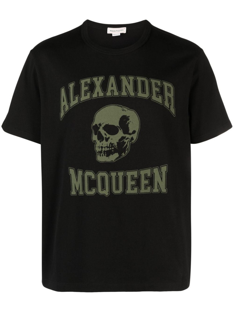 logo-print cotton T-shirt 1
