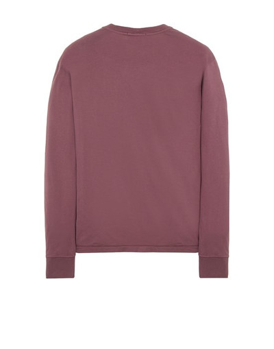 Stone Island 22713 GARMENT-DYED COTTON JERSEY  DARK BURGUNDY outlook