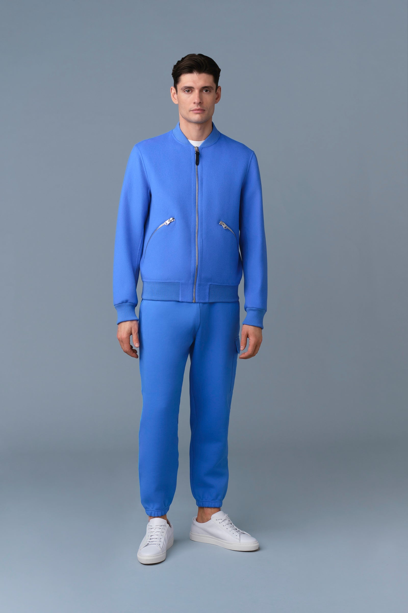RAMONE-W Double-Face Wool Bomber Jacket - 3