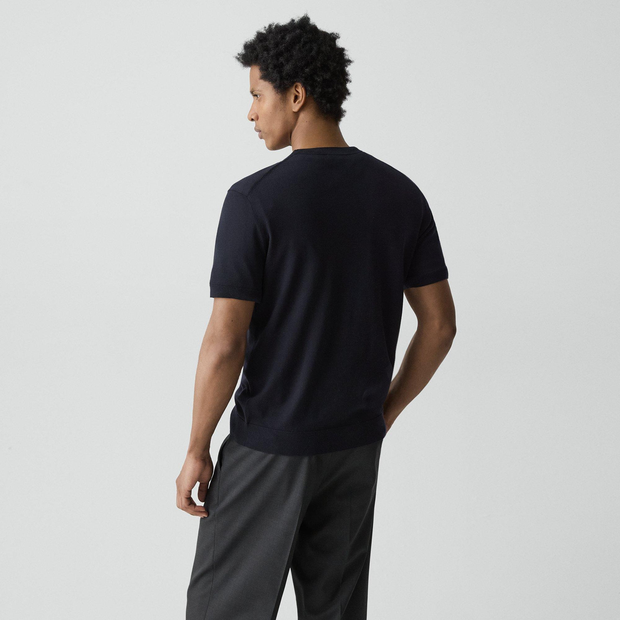 Soris Tee in Regal Wool - 4