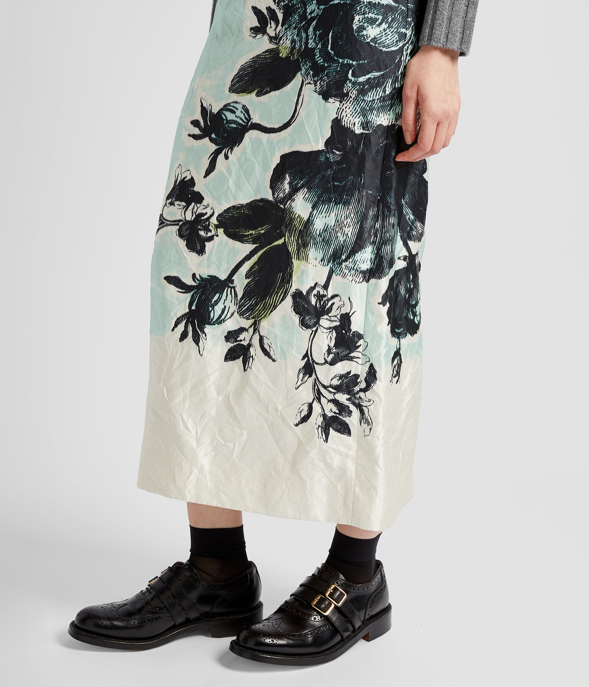 PENCIL MIDI SKIRT - 5