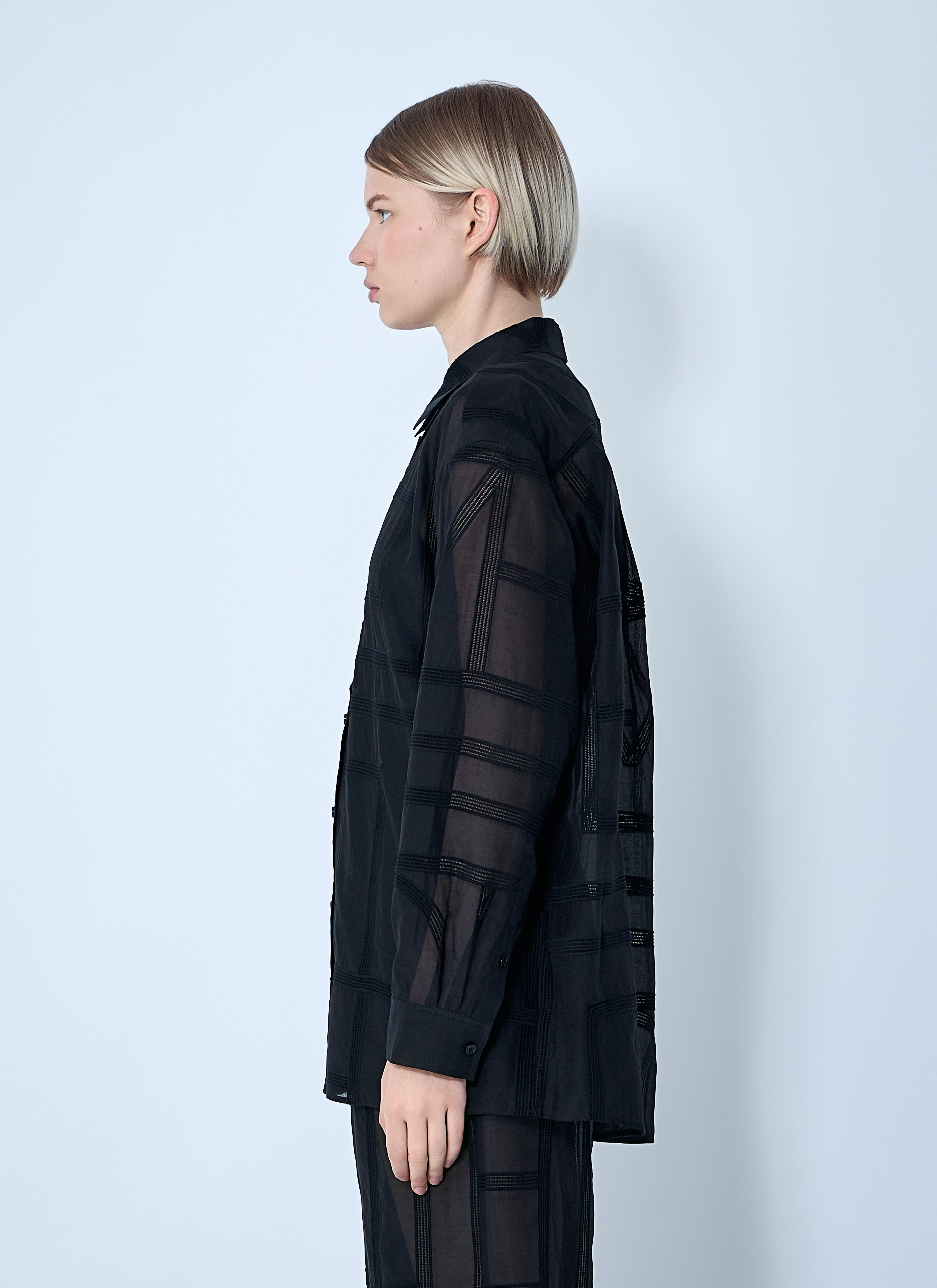 Toteme Women Classic Crochet Shirt - 3