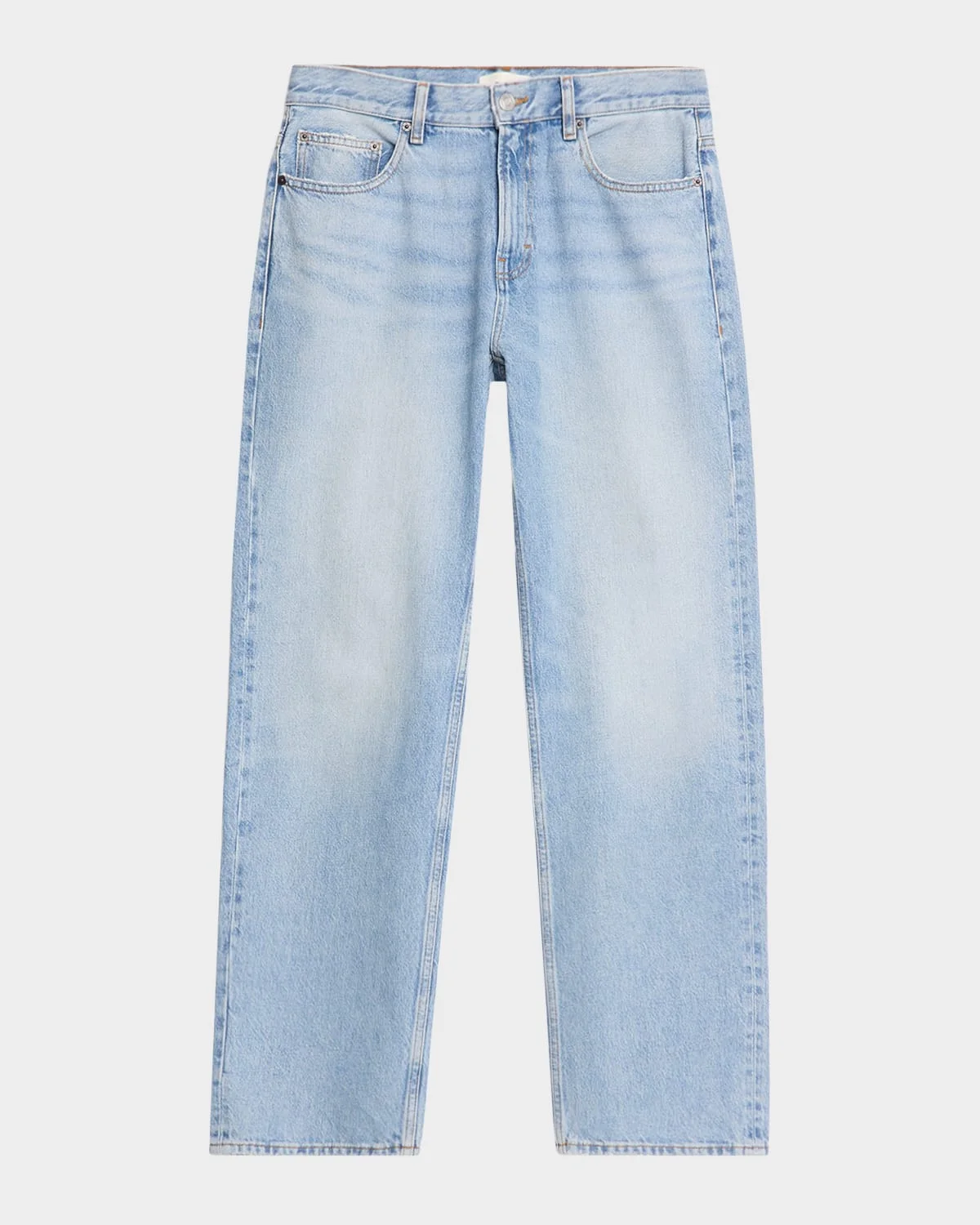 Men's Relaxed Light Wash Jeans - 1