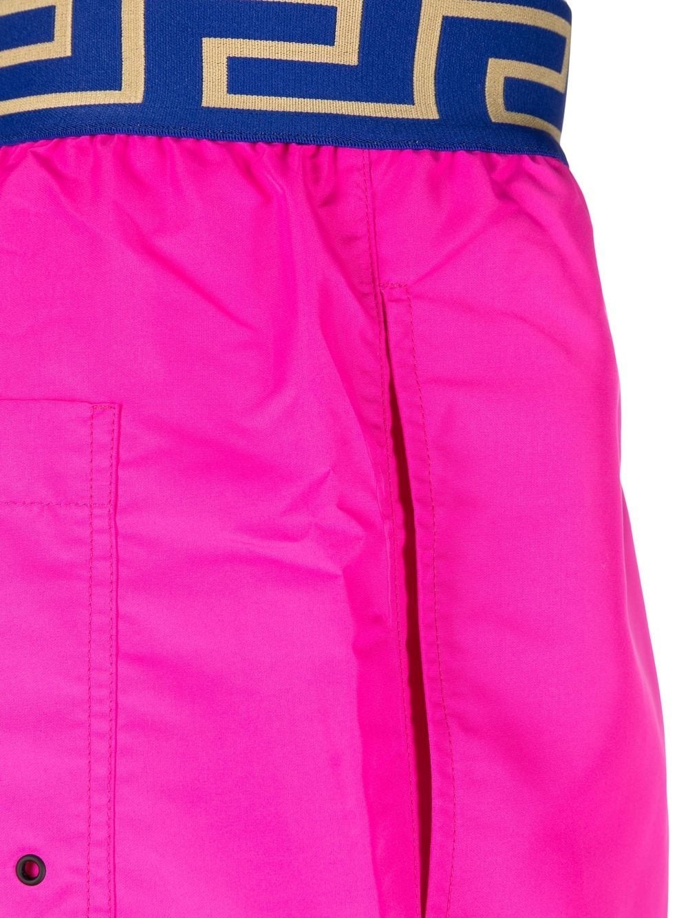 Greca-waistband swim shorts - 3