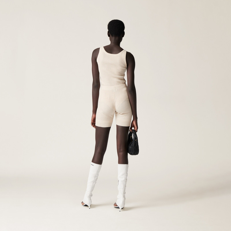 Cotton knit tank top 3