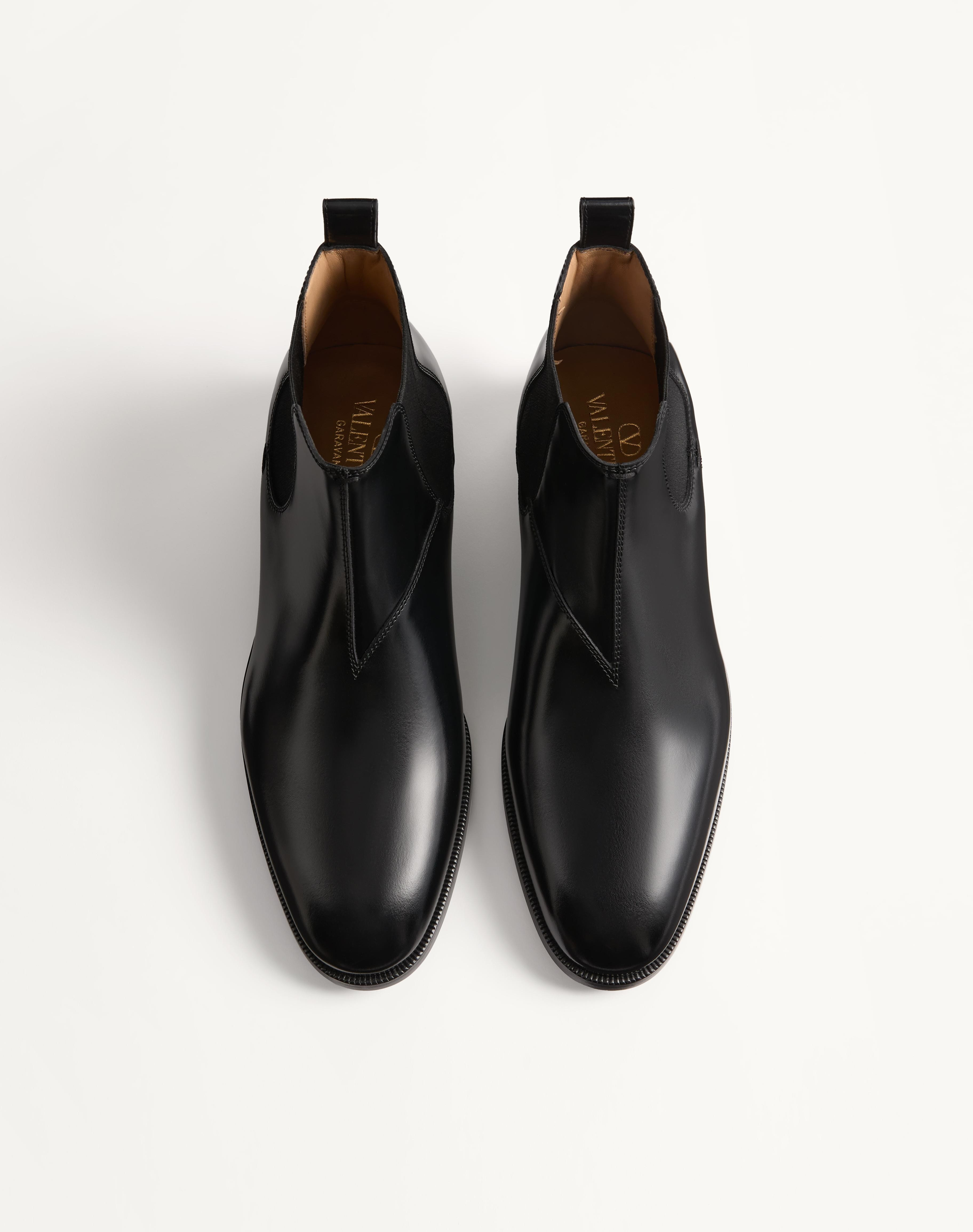 PAS DES DIEUX ANKLE BOOT IN CALFSKIN - 4