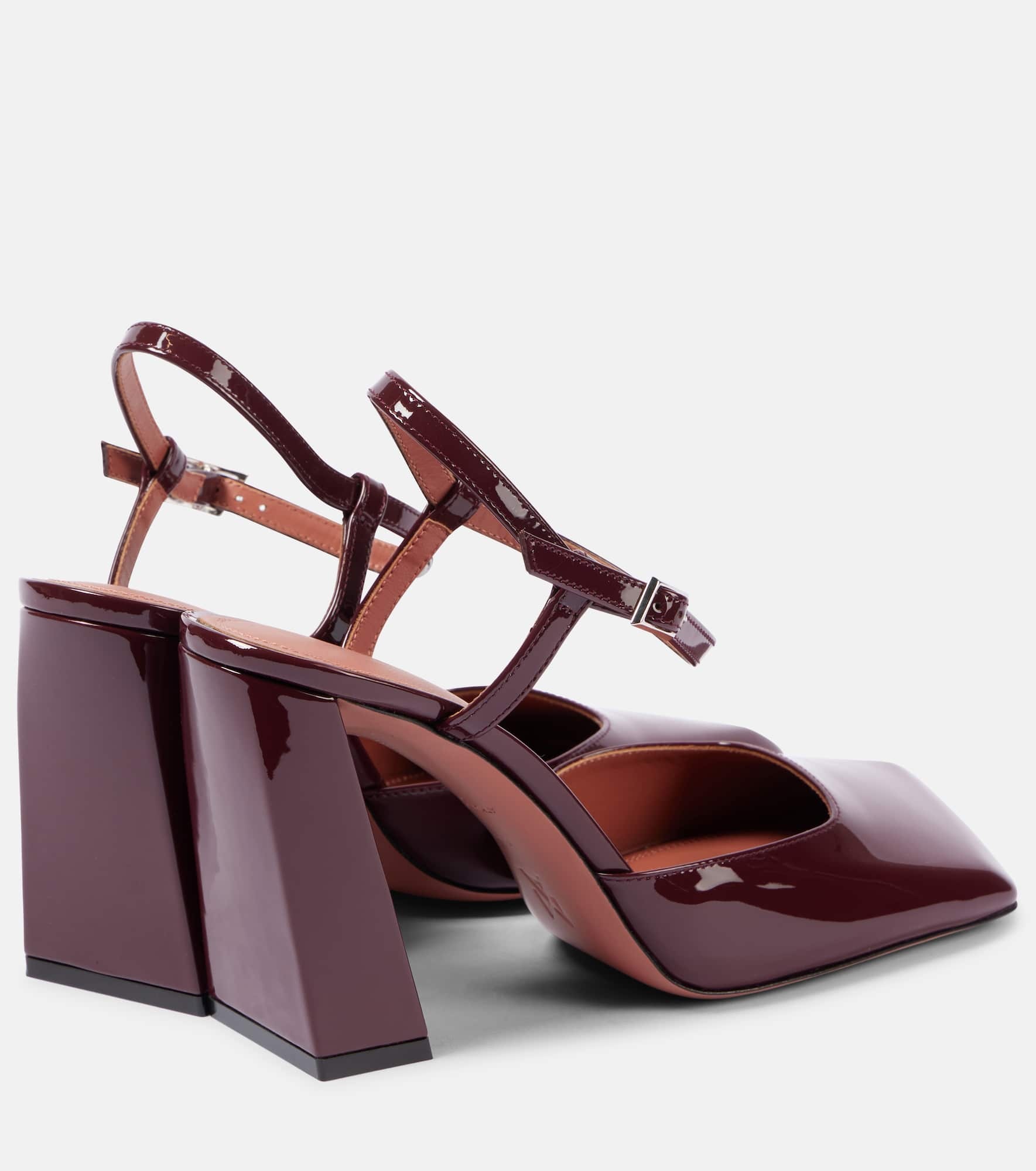 Charlotte 95 patent leather pumps - 2
