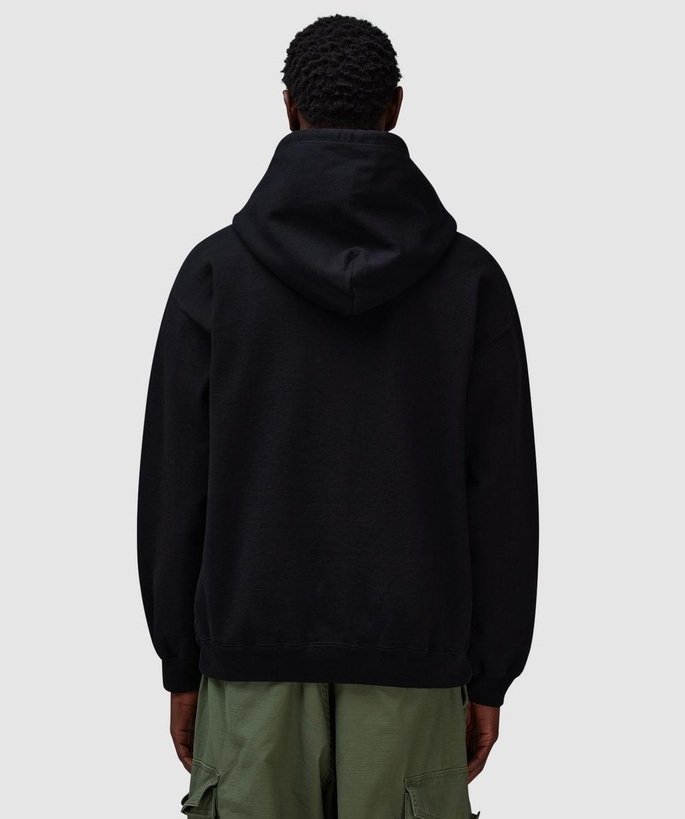 Solid sweat hoodie - 3