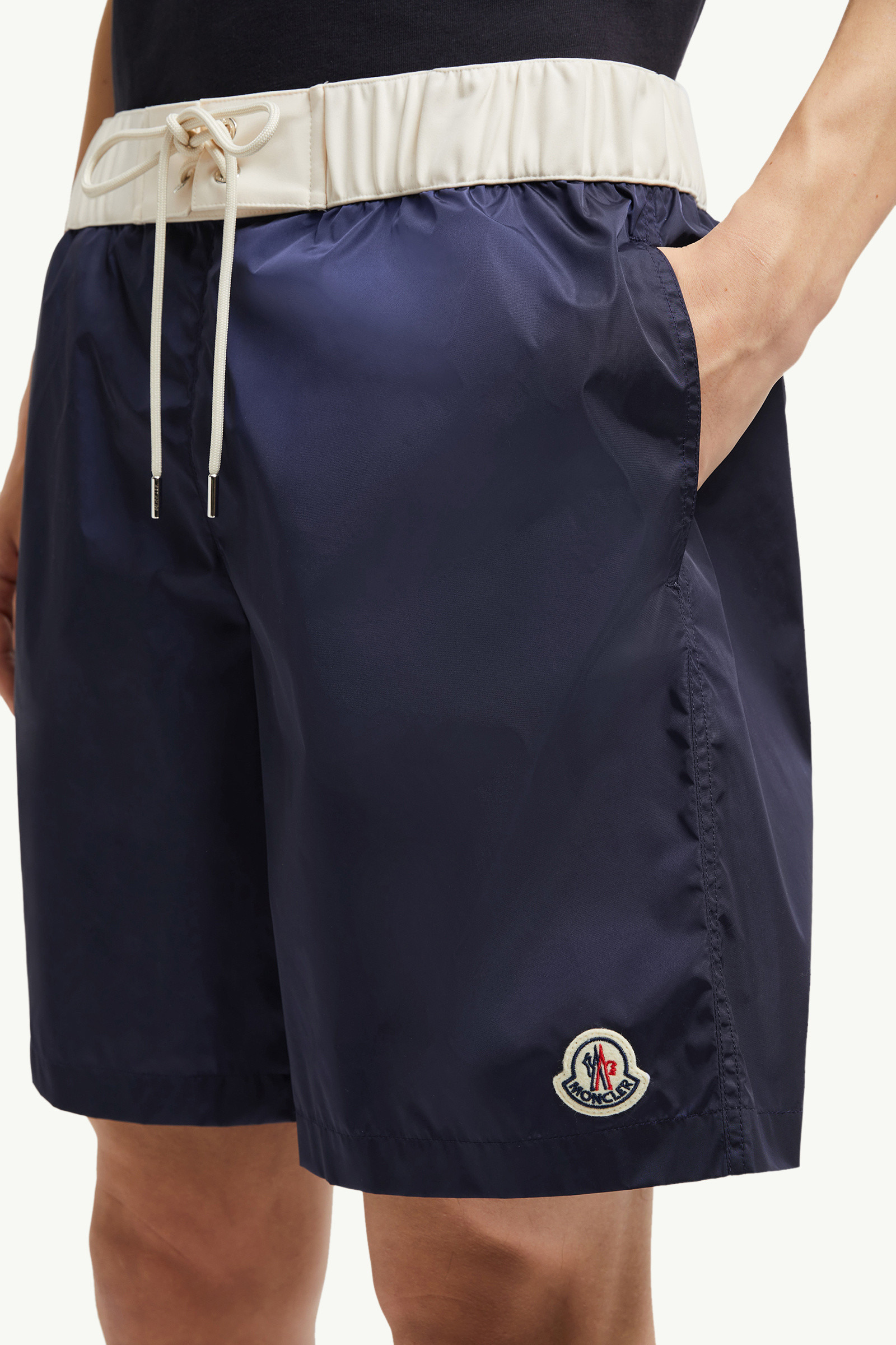 Logo Patch Swim Shorts - 4
