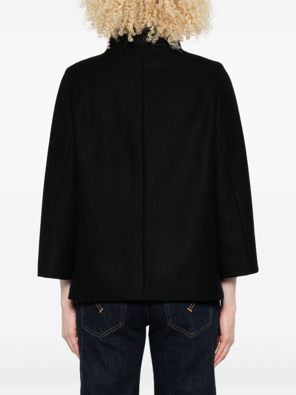 FAY - Fay Women Wool Cape - 4