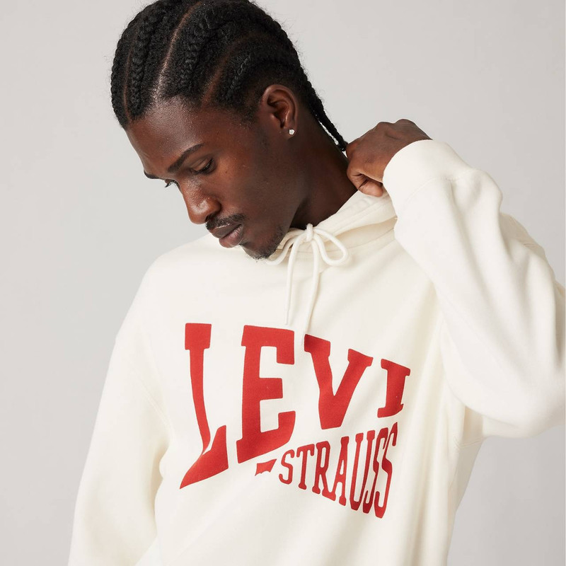 RELAXED FIT GRAPHIC HOODIE SWEATSHIRT 4