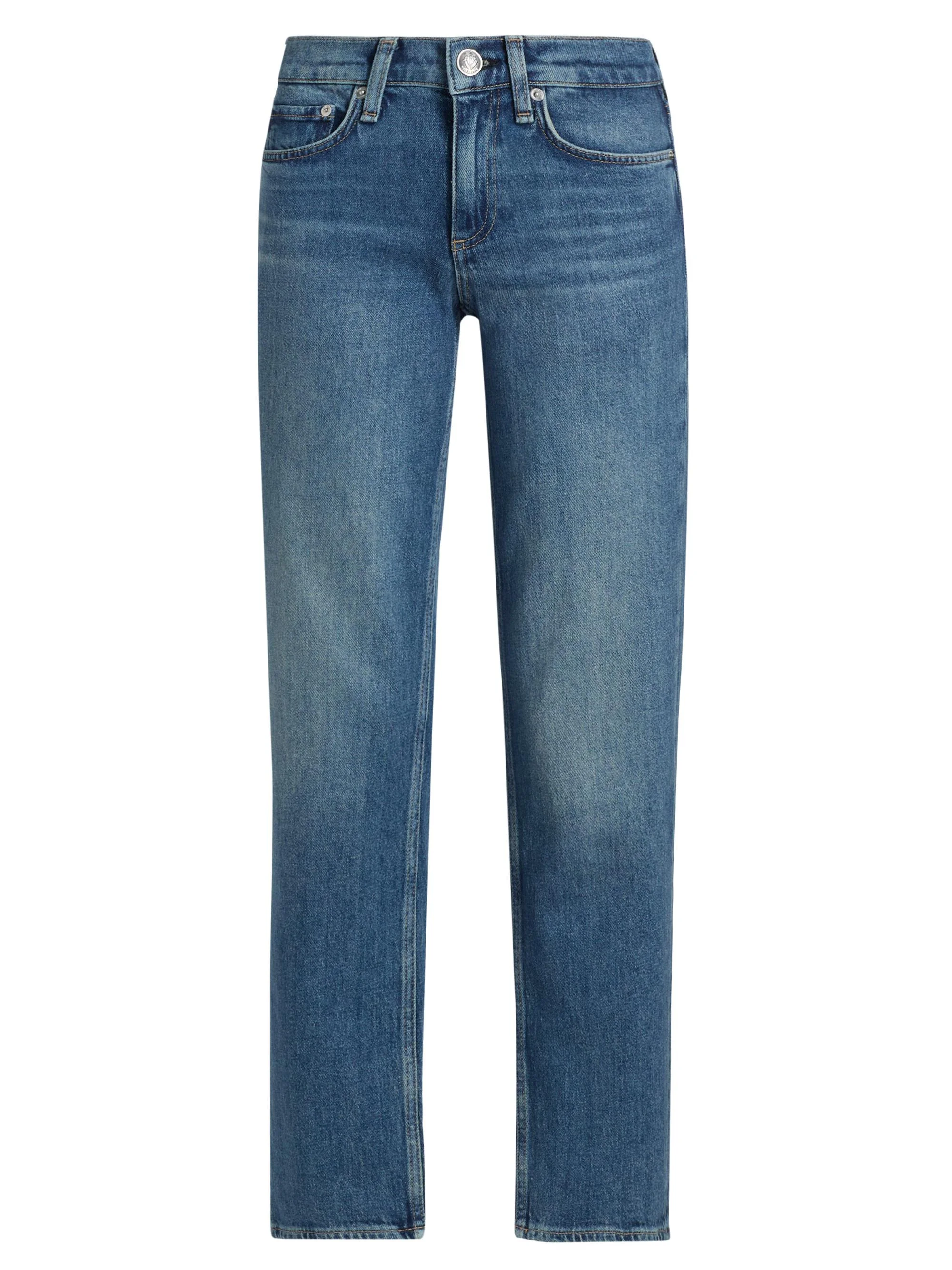 Women's Harlow Low-Rise Ankle Straight Jeans - Easton - 1