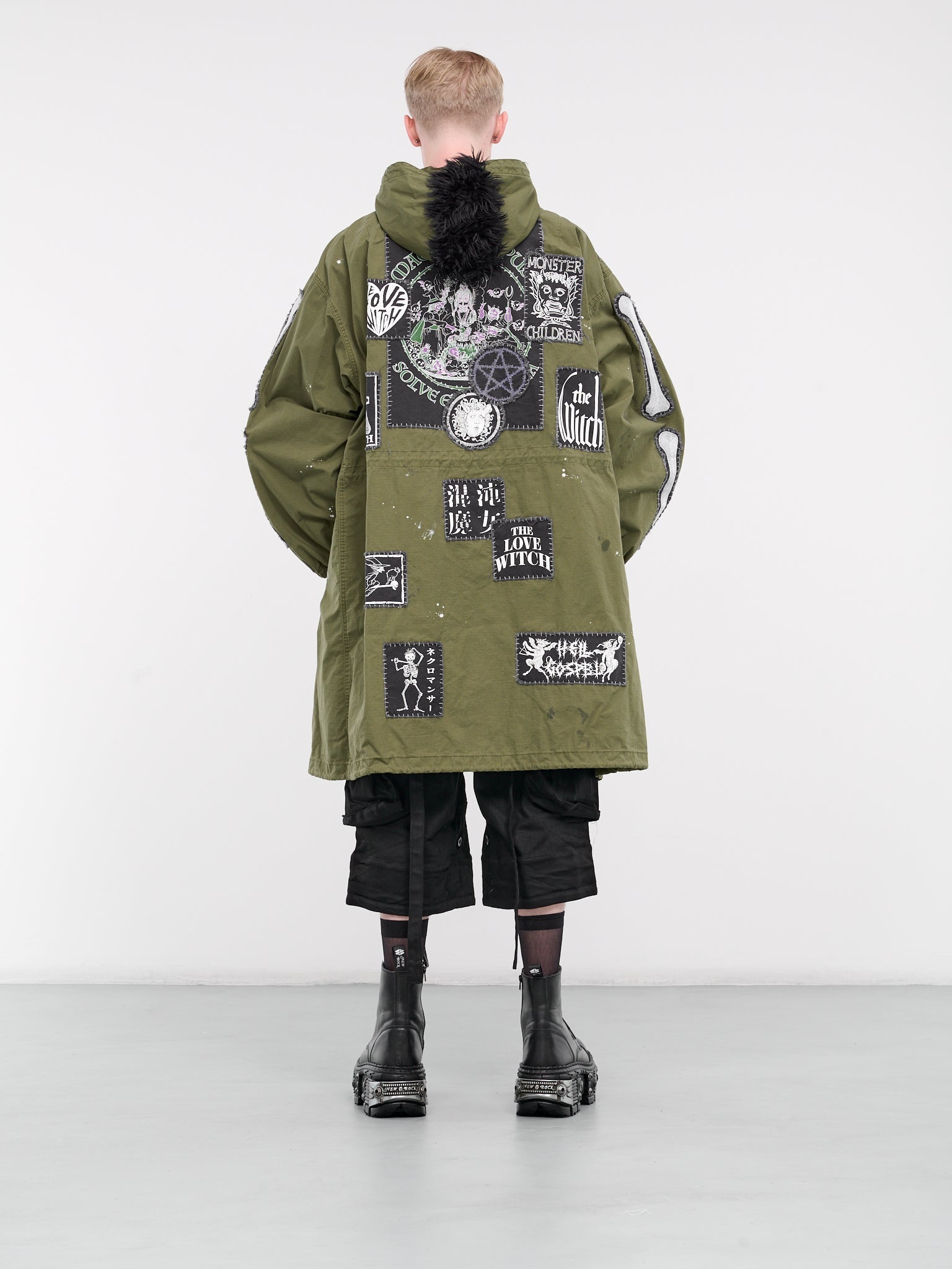 Graphic Patch Coat - 2