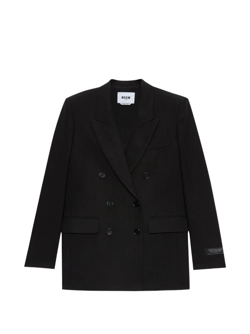 double-breasted blazer - 1