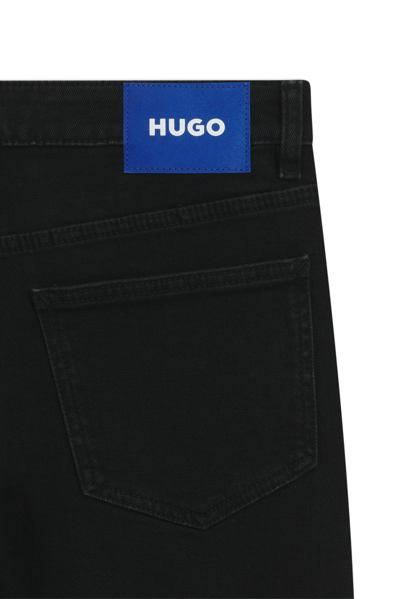 SLIM-FIT JEANS WITH RHINESTONE LOGOS 6