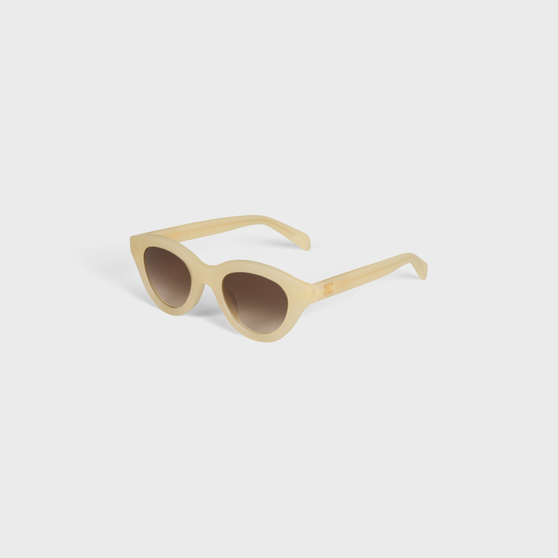 CELINE CL40338U Triomphe Mini 01 sunglasses in Acetate outlook