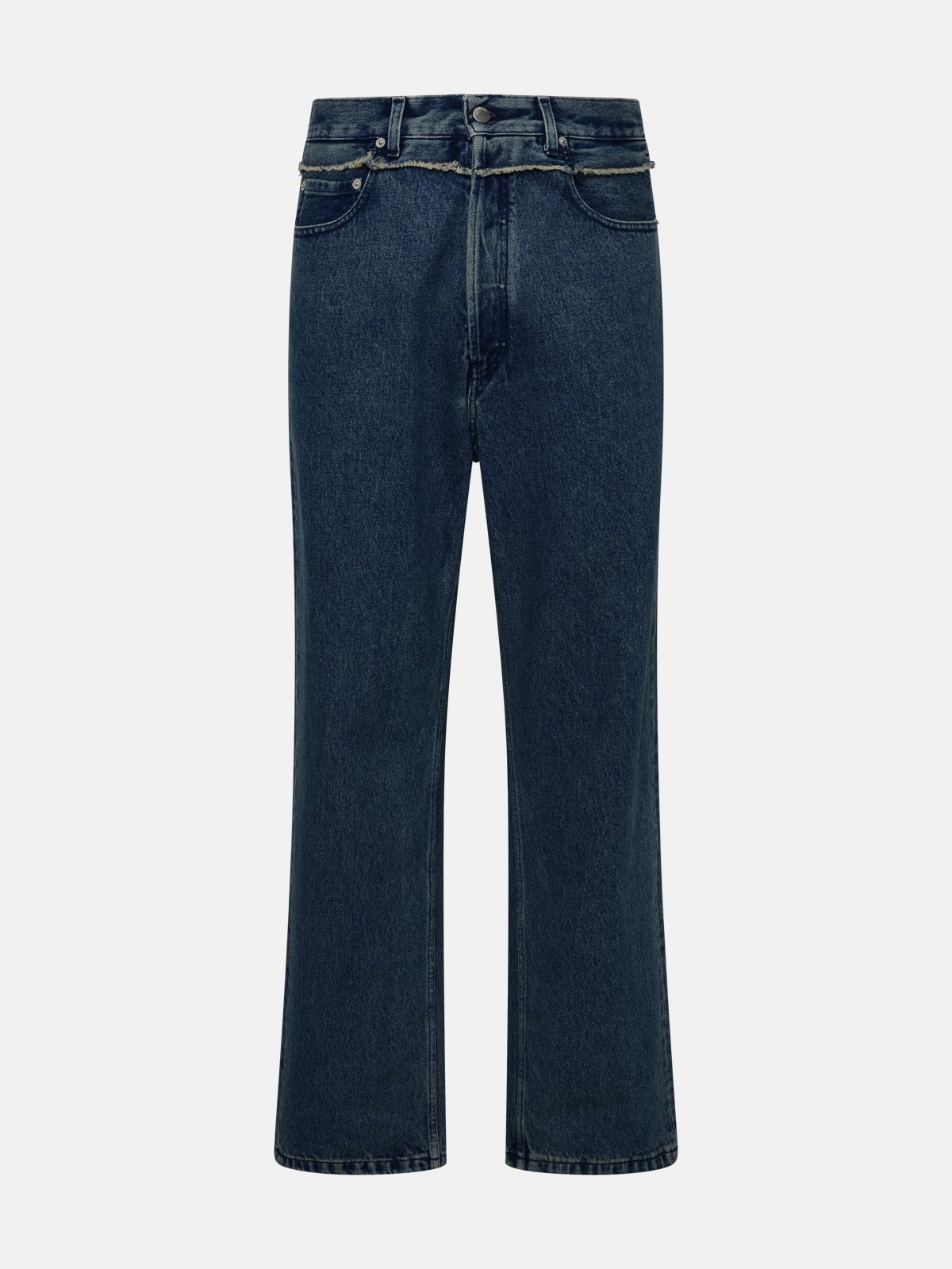 Blue cotton jeans - 1