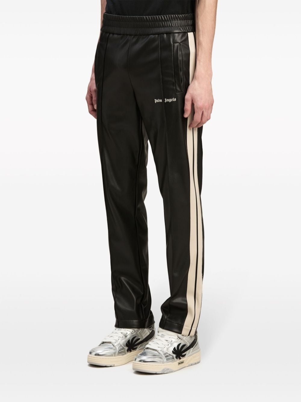 logo-embroidered straight-leg track pants - 4