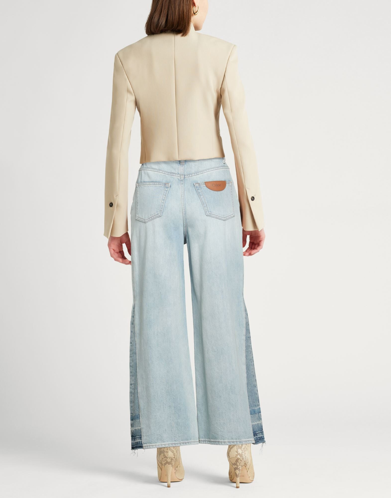 Blue Women's Denim Pants - 3