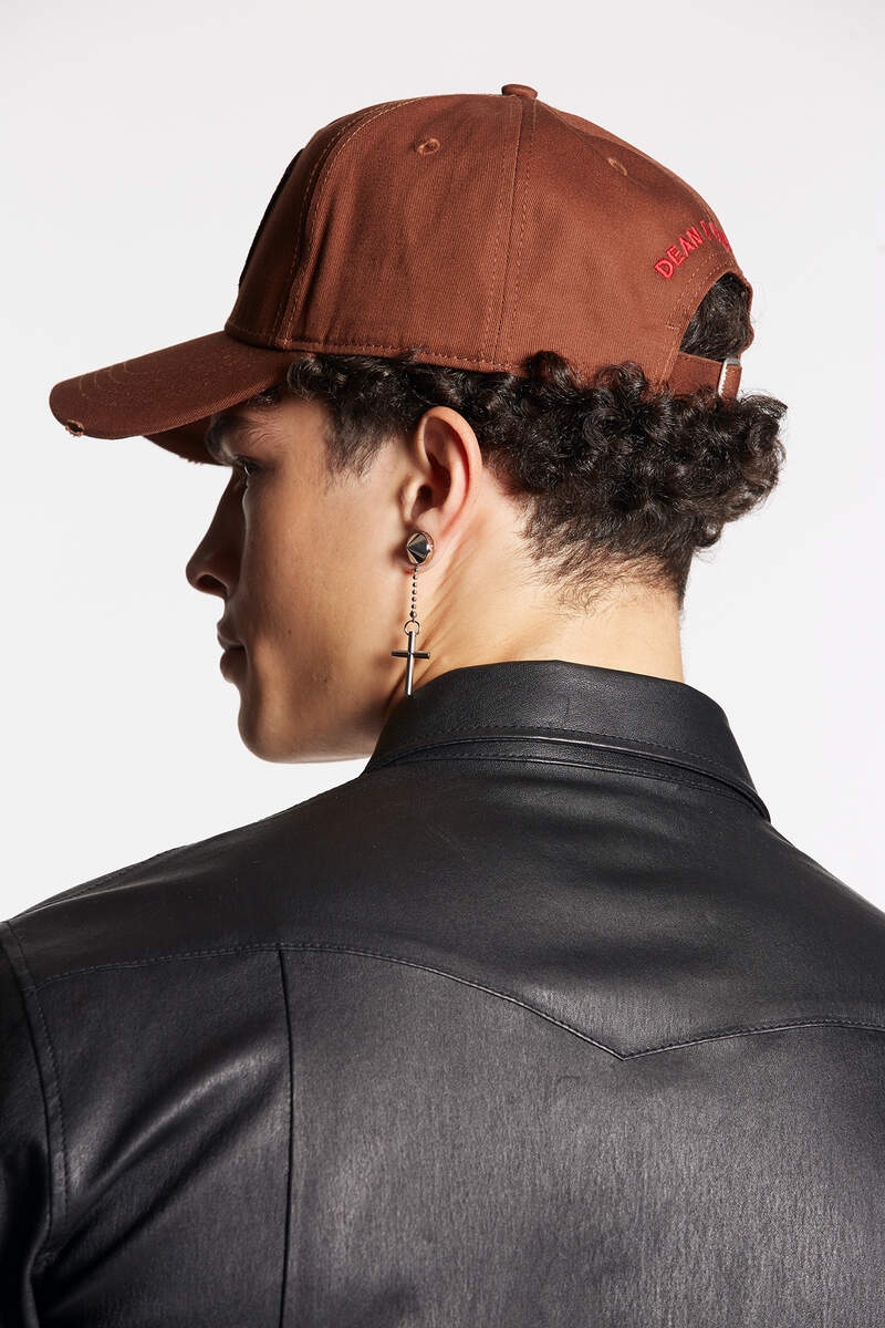 LEATHER CLASSIC WESTERN SLIM SHIRT - 4