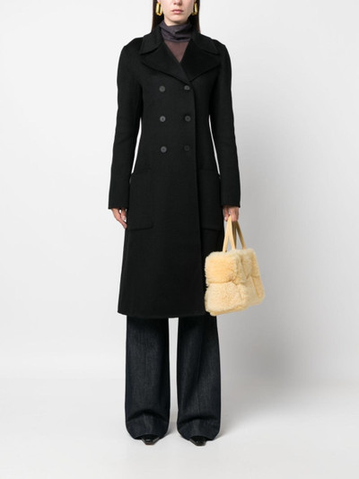 Lanvin double-breasted cashmere coat outlook