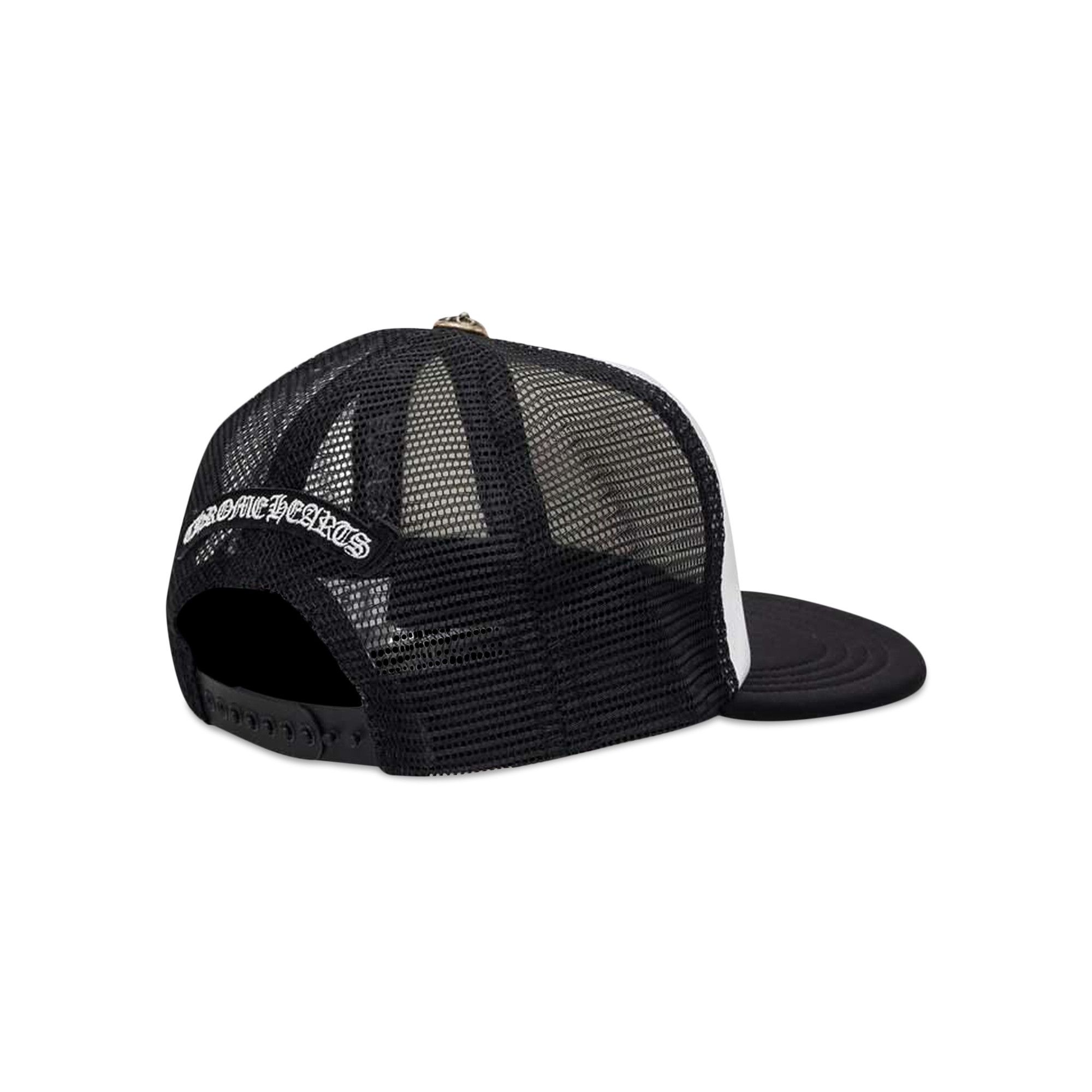 Chrome Hearts Multi Cross Trucker Hat 'Black/White' - 2