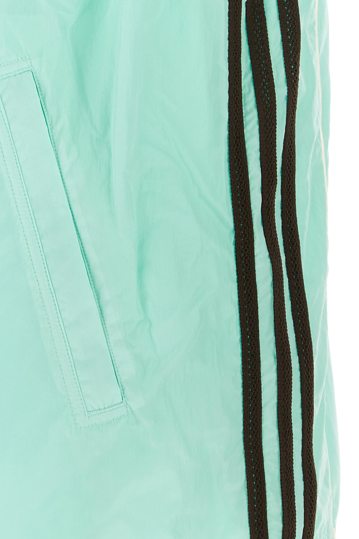 Sea green nylon windbreaker - 3