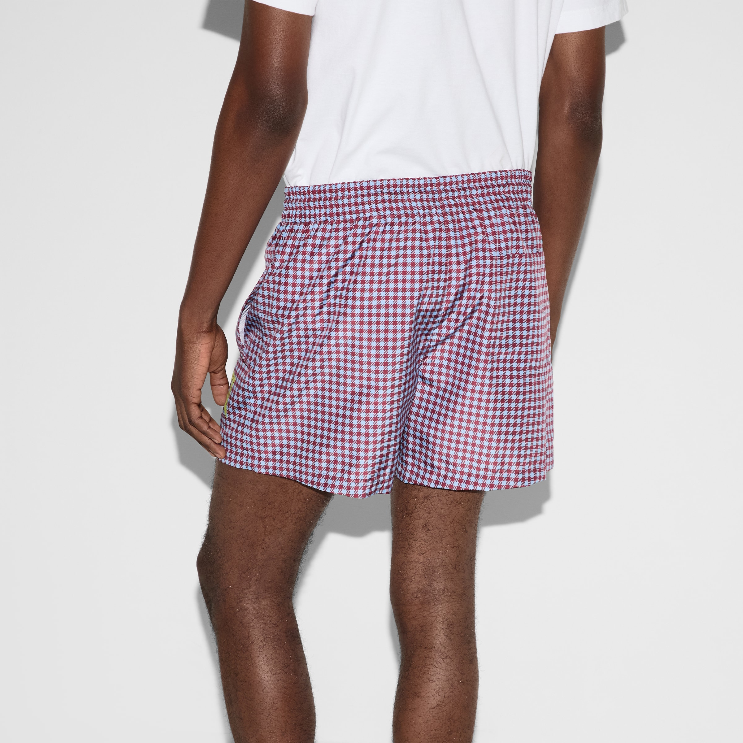 Printed poplin tech swim shorts - 4