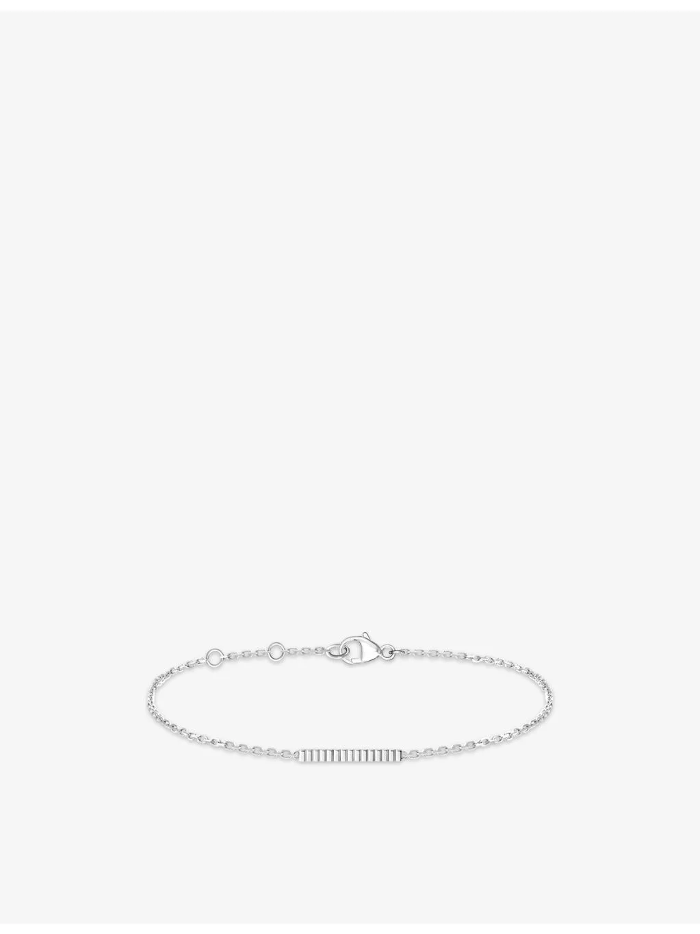 Quatre Grosgrain 18ct White-Gold Bracelet - 1