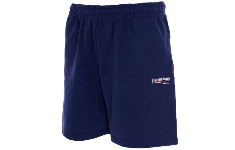 Balenciaga Political Campaign Short 'Blue' 641608TIV531195 - 3