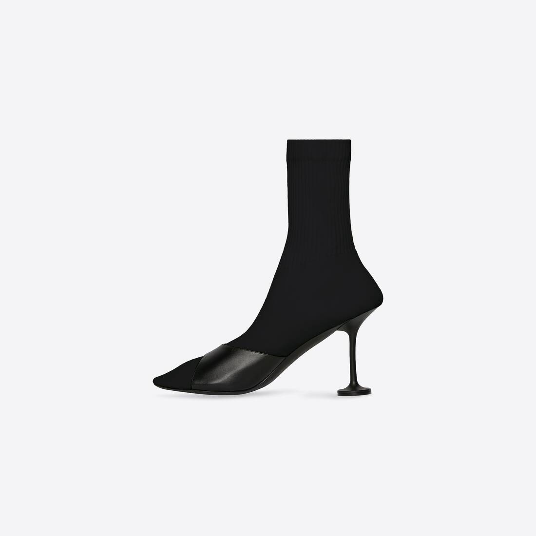 Women's Sock 90mm Bootie in Black - 4