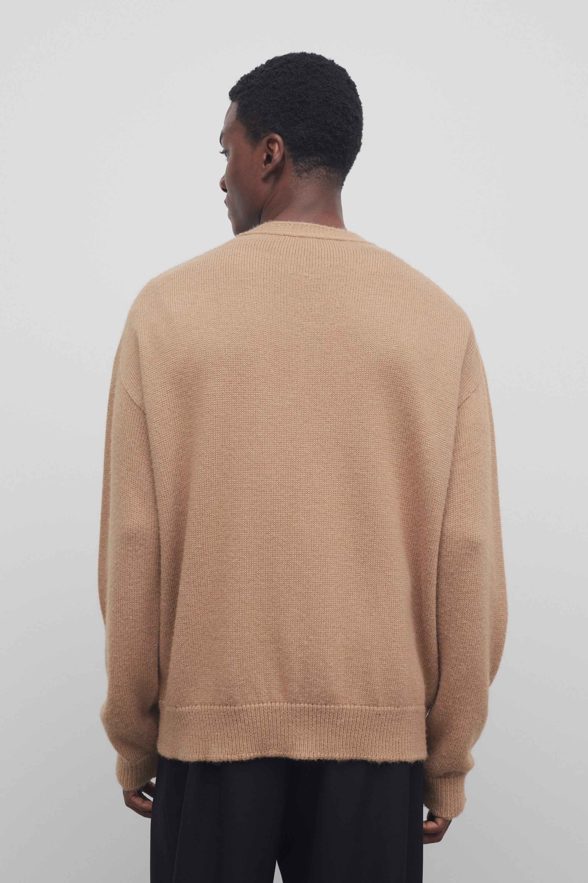 Sheldon Cardigan in Wool and Silk - 5