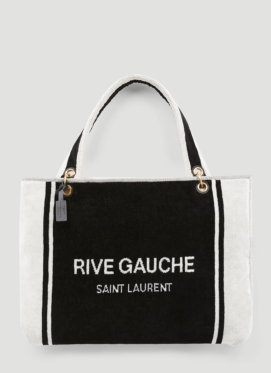 Saint Laurent Women Rive Gauche Towel Tote Bag - 1