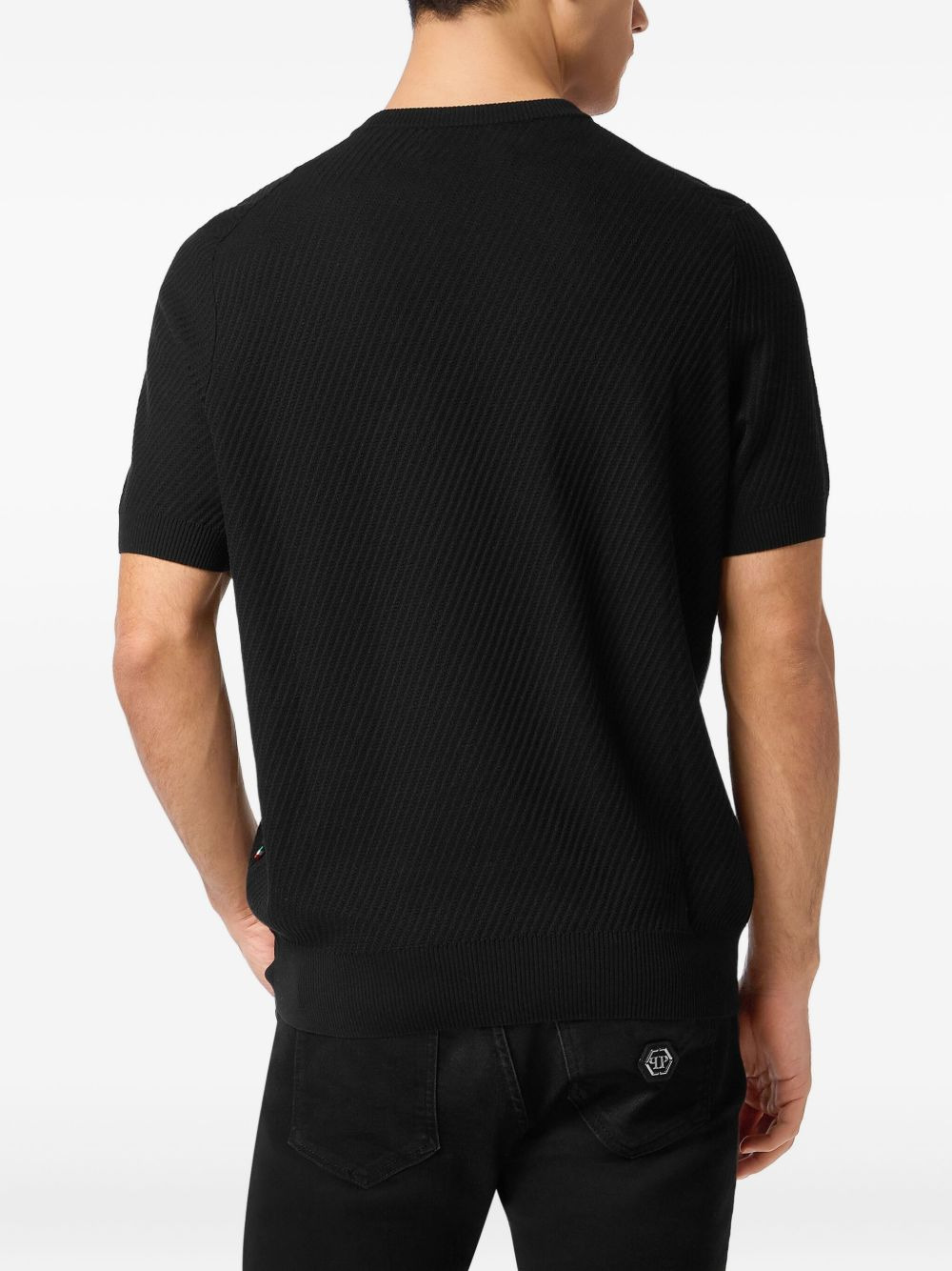 logo-patch T-shirt - 3