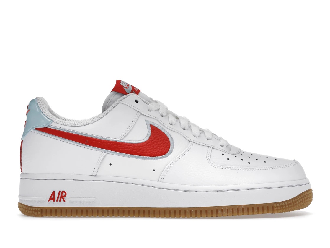 Nike Air Force 1 Low White Chile Red Glacier Ice - 1