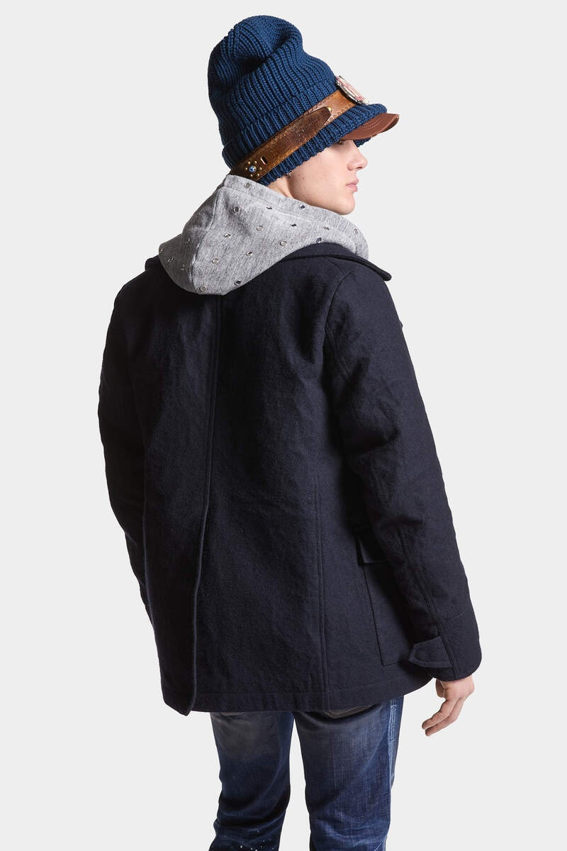 FELTED WOOL PEACOAT 4