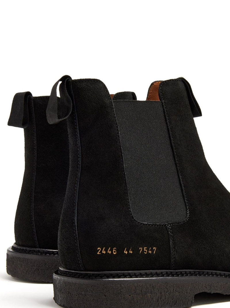 Common Projects suede Chelsea boots outlook