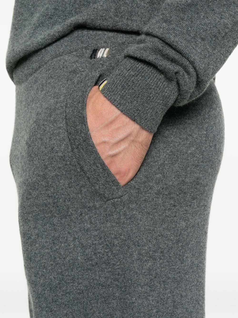 n°320 pocket cashmere-blend trousers - 5