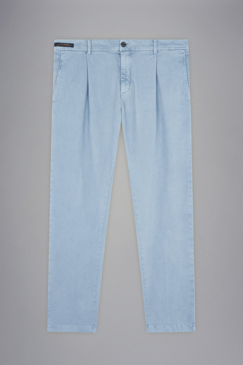 SOFT TOUCH TWILL DRAWSTRING TROUSERS 1